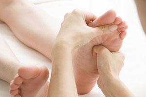 บริการนวดเท้า  foot massage
